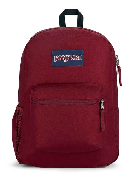Jansport Laptoprucksack »Cross Town, Russet Red«, mit gepolstertem 15 Zoll Laptopfach