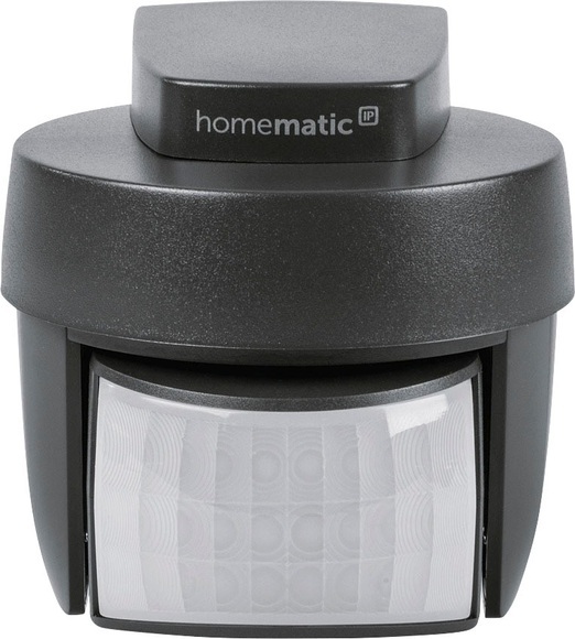 Homematic IP Smart Home Bewegungsmelder HmIP-SMO-A-2 mit Dämmerungssensor – außen, anthrazit