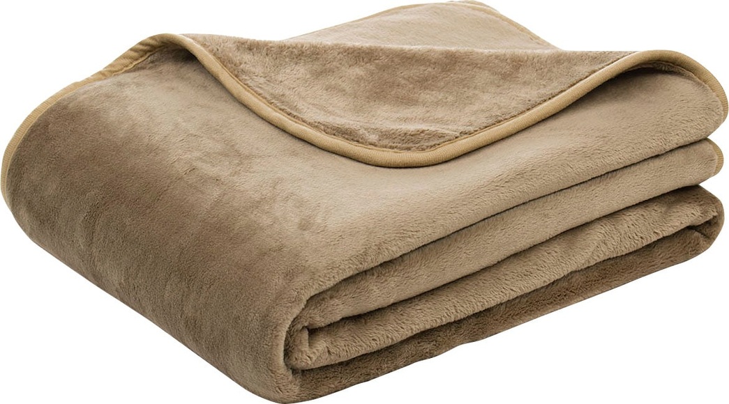 Gözze Wohndecke »Uni Decke aus recyceltem Polyester«