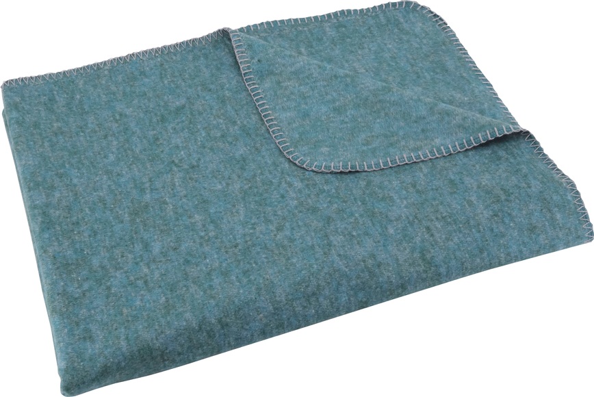 SETEX Wohndecke »Kuscheldecke«, mit Ziernaht in Melange-Optik, Kuscheldecke