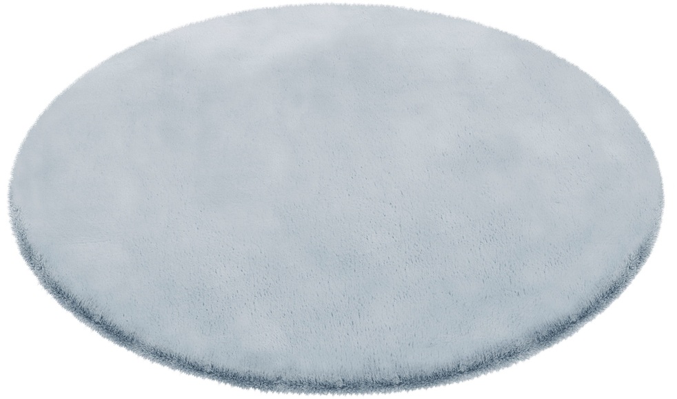 my home Hochflor-Teppich »Rabbit«, rund, 42 mm Höhe, besonders weich durch Microfaser