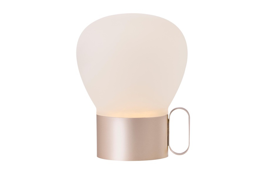 Tischleuchte, Nordlux DFTP, »Nuru LED, Rosegoldfarben«