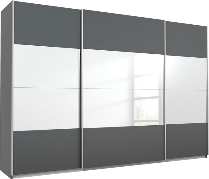 rauch ORANGE Schwebetürenschrank »Quadra«, mit Spiegelelementen