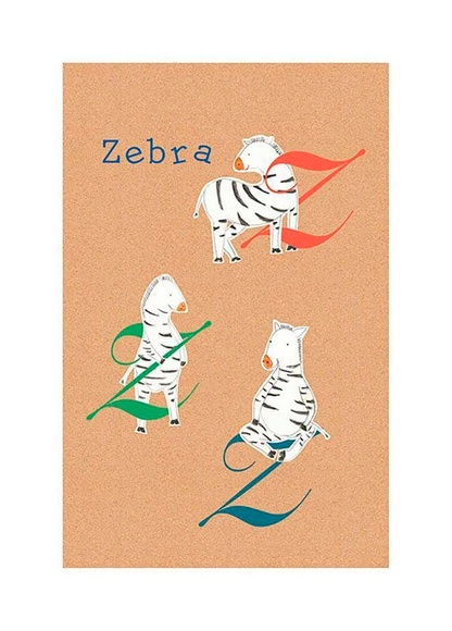 Komar Poster »ABC Animal Z«