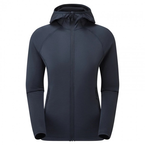 Montane F Protium Lite Hoodie, Fleecejacke, Damen, blau