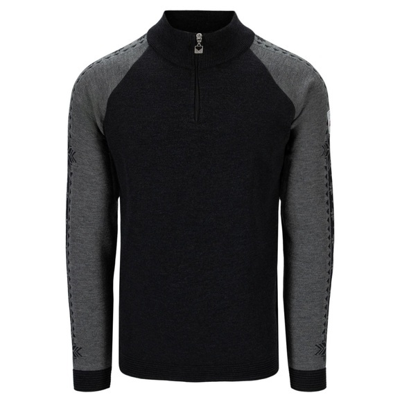 Dale of Norway Geilo Sweater  - Pullover - Herren Dark Charcoal / Smoke XL