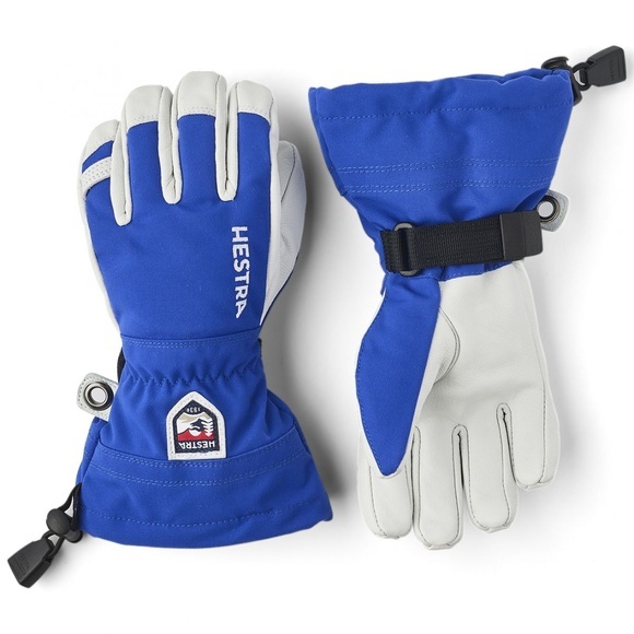 Hestra Kinder Army Leather Heli Ski Handschuhe
