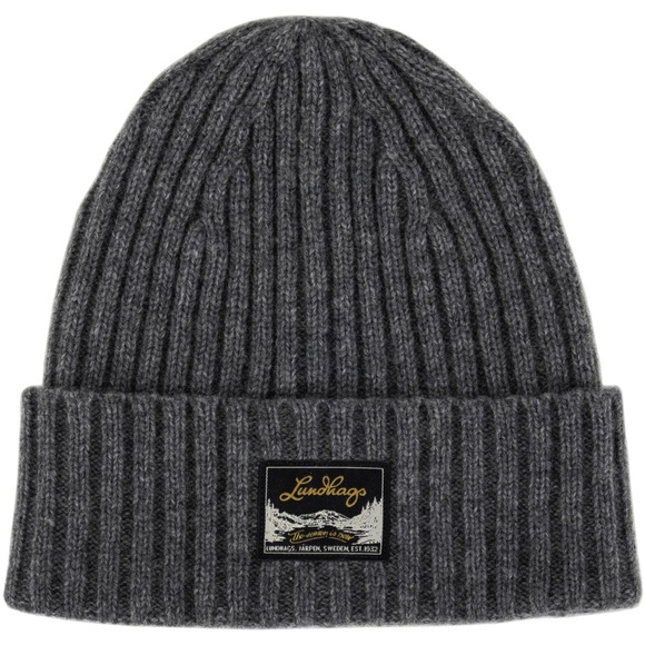 Lundhags Knak Wool Beanie, Mütze, Unisex, Grau