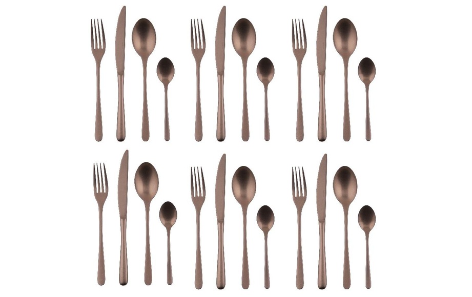 SAMBONET - Besteck-Set Taste 24-teilig, Kupfer