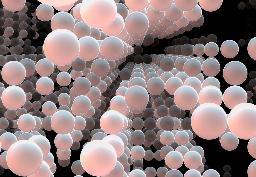 Komar Fototapete »3D Spherical« 368/254 cm