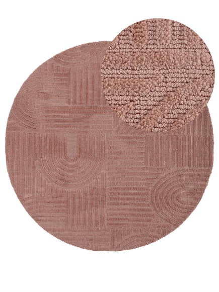carpetfine Teppich, rund