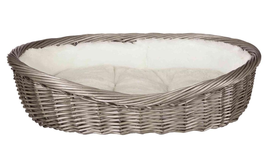 Trixie Korb mit Bezug & Kissen 80cm grau