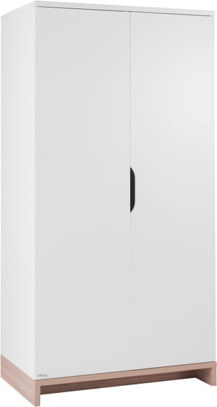 Galipette Kleiderschrank »Kleiderschrank 2 türig«, Inneneinteilung : 1/2 Hänge, 1/2 Tablare