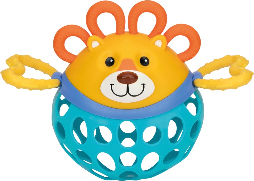 Nuby Rassel »Löwe«, mit Beissringen