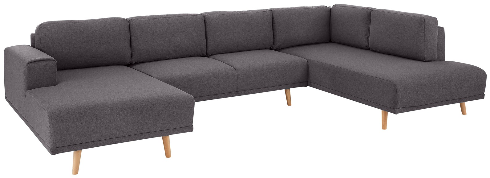 Home affaire Wohnlandschaft »Lasse«, im scandinavischem Stil mit Holzfüssen