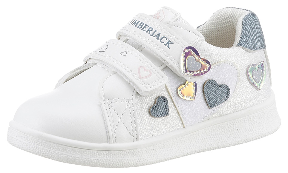 LUMBERJACK Sneaker, mit Herzchen-Applikationen