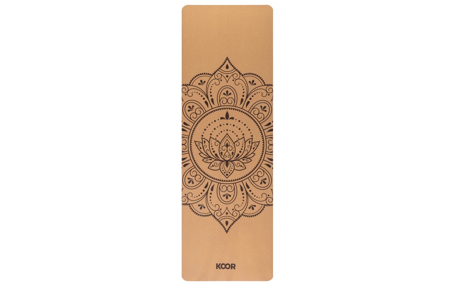 KOOR Yogamatte »Kork, 183 x 61 x 0.4 cm«