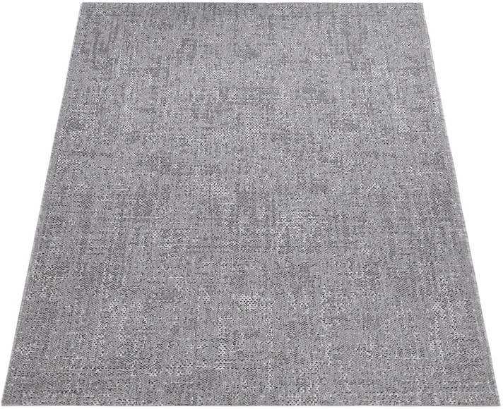 Paco Home Teppich »Waregem 626«, rechteckig, 4 mm Höhe, Flachgewebe, meliert, In- und Outdoor geeignet, Wohnzimmer