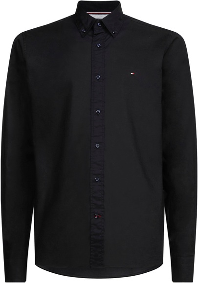Tommy Hilfiger Langarmhemd »LA-Hemd Flex Poplin«