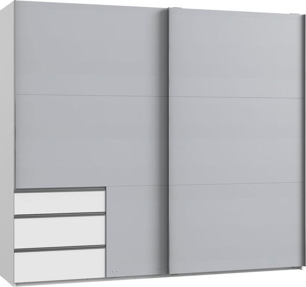 Fresh To Go Schwebetürenschrank »Level«, mit Schubkästen