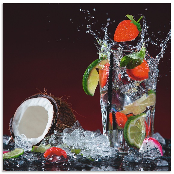 Artland Küchenrückwand »Frischer Fruchtcocktail«