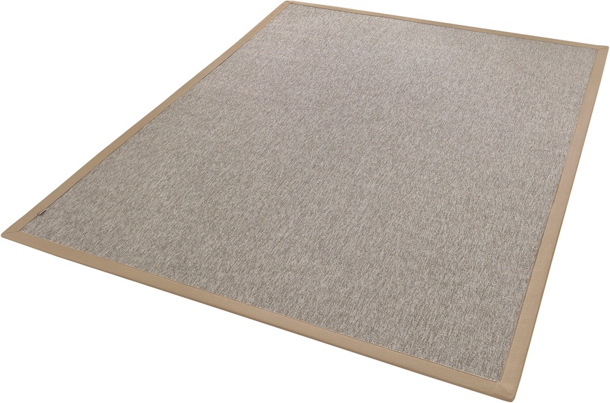 Dekowe Teppichboden »NaturinoRipsS2 Sp«, rechteckig, Flachgewebe, Uni Farben, Sisal-Optik, In- und Outdoor geeignet