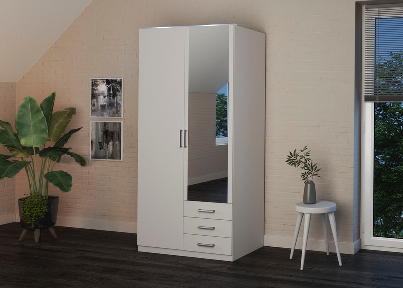 priess Kleiderschrank »Amsterdam«, mit oder ohne LED-Beleuchtung