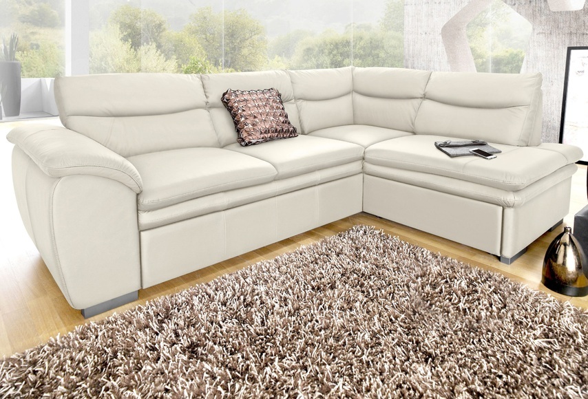COTTA Ecksofa, wahlweise mit Bettfunktion und Bettkasten