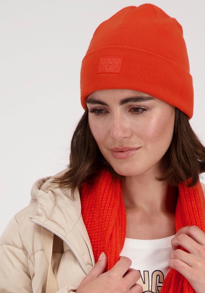 Monari Beanie, mit Patch