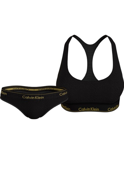 Calvin Klein Bralette-BH »UNDERWEAR GIFT SET«, (Set, 2 tlg.), mit CK-Logoschriftzug