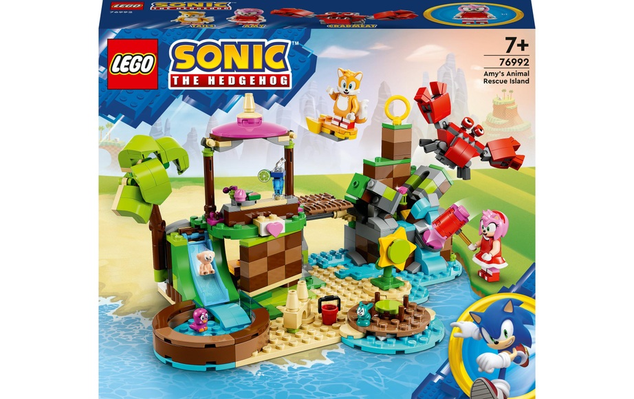 76992 Sonic the Hedgehog Amys Tierrettungsinsel, Konstruktionsspielzeug