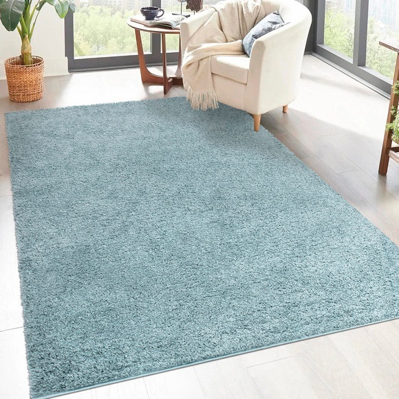 Carpet City Hochflor-Teppich »City Shaggy«, rechteckig, 30 mm Höhe, Teppich Einfarbig Uni, besonders flauschig-weich, ideal für Wohnzimmer & Schlafzimmer