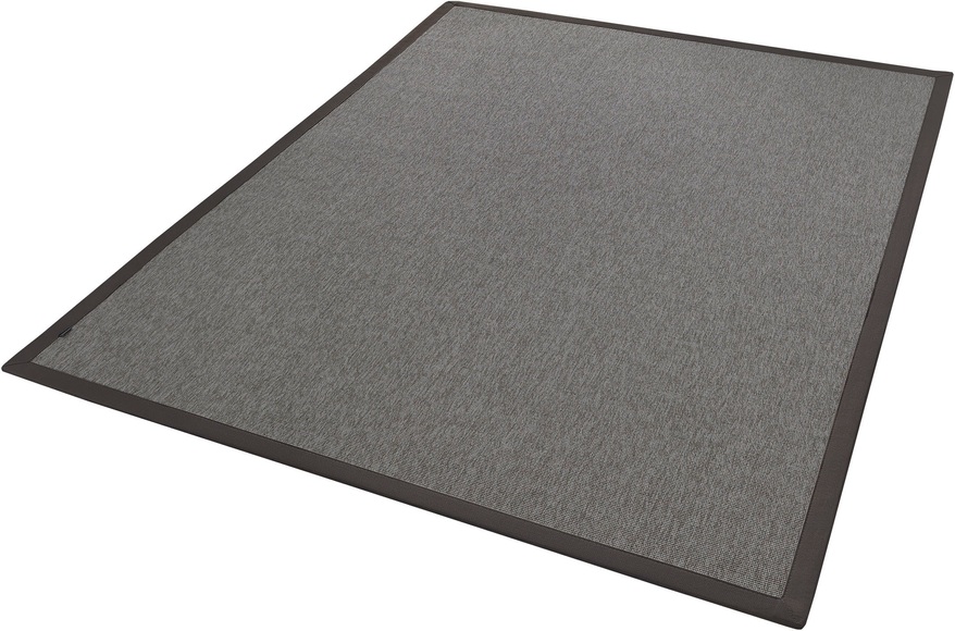 Dekowe Teppichboden »NaturinoRipsS2 Sp«, rechteckig, Flachgewebe, Uni Farben, Sisal-Optik, In- und Outdoor geeignet