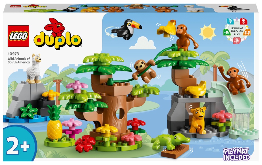10973 DUPLO Wilde Tiere Südamerikas, Konstruktionsspielzeug