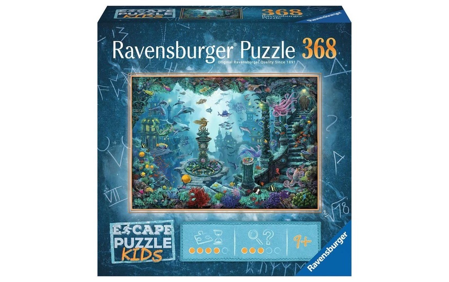Ravensburger Puzzle »ESCAPE Kids Underwater«, (368 tlg.)