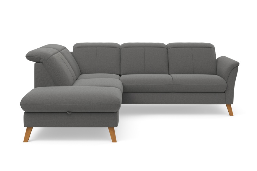 sit&more Ecksofa »Romero«, wahlweise mit oder ohne TV-Funktion, Bettfunktion, Bettkasten
