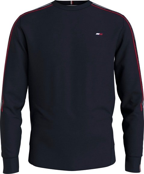 Tommy Hilfiger Sport Sweatshirt »TEXTURED TAPE CREW«, mit Tommy Hilfiger Logoband über Schultern und Oberarmen