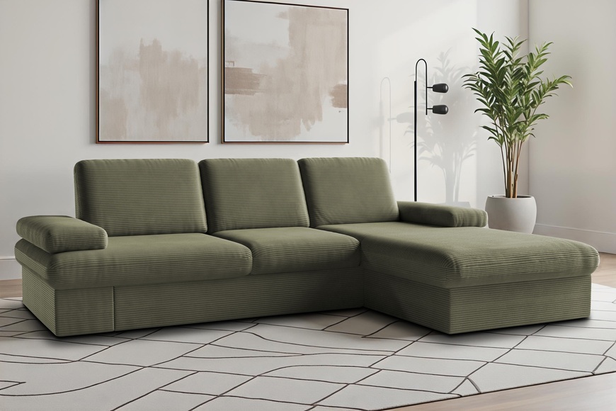 sit&more Ecksofa »Moreno«, mit Armteilverstellung,wahlweise mit Bettfunktion
