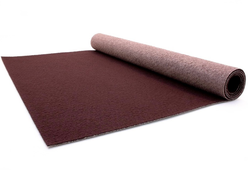 Primaflor-Ideen in Textil Läufer »Eventteppich PODIUM«, rechteckig, 2,6 mm Höhe, Breite 100 cm, robuster Nadelfilz, Uni Farben, In- und Outdoor geeignet, ideal für Events & und Veranstaltungen