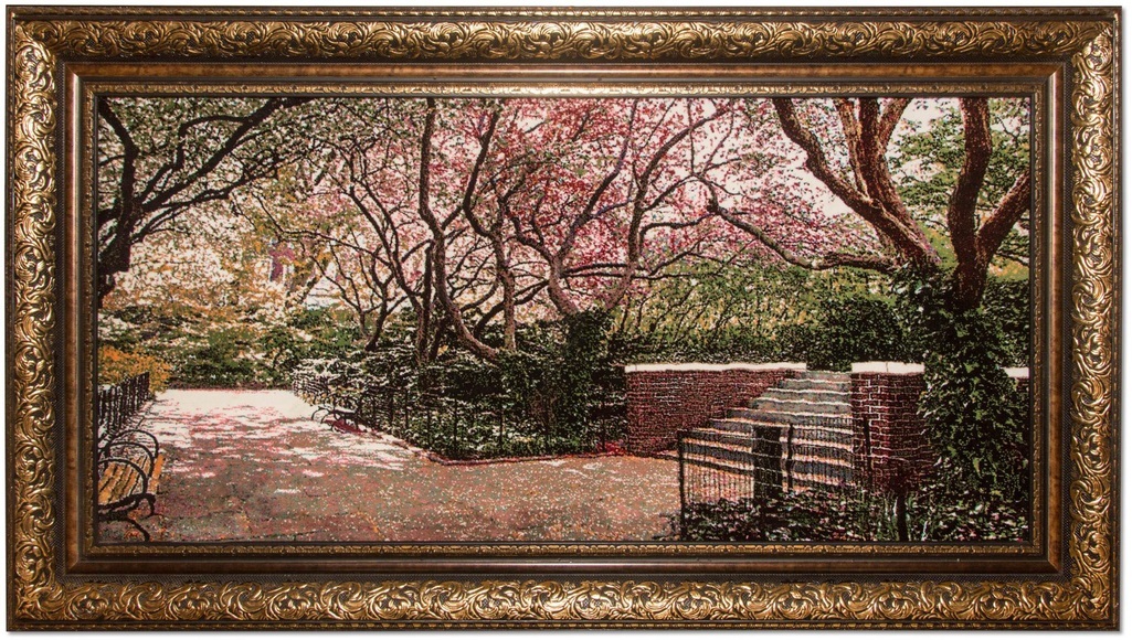 morgenland Wandteppich »Bild-Teppich Figurativ 114 x 65 cm«, rechteckig, 0,6 mm Höhe, besonders weich durch Microfaser