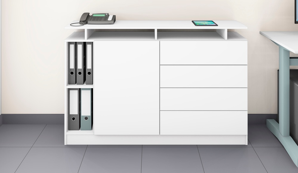 borchardt Möbel Sideboard »Wallis«, moderne grifflose Optik, Push-to-Open-Funktion