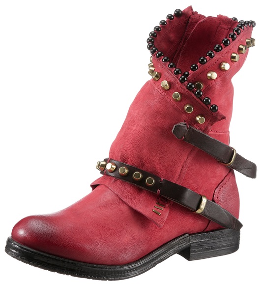 A.S.98 Bikerboots »VERTI«, im angesagten Used Look