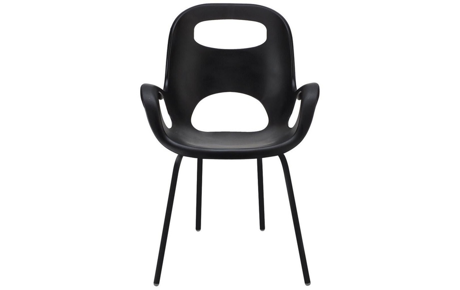 Umbra Oh Chair Armlehnstuhl mattschwarz