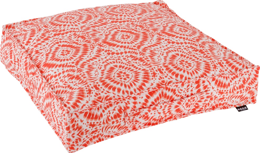 H.O.C.K. Palettenkissen »Badu Batik Steel Outdoor«, Matratzenkissen
