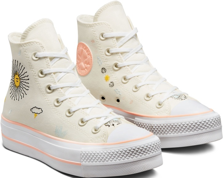 Converse Chuck Taylor All Star Lift Damen Sneaker Weiss