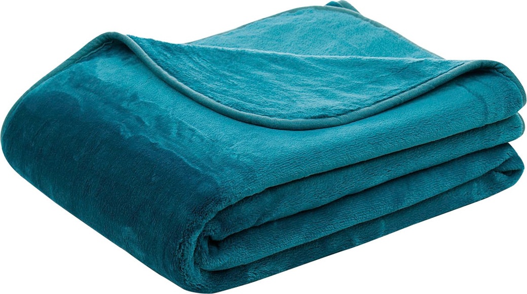 Gözze Wohndecke »Uni Decke aus recyceltem Polyester«