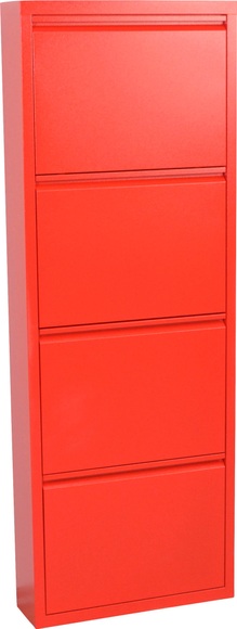 INOSIGN Schuhschrank »Melika«, aus Metall, 4 Schuhklappen, Höhe 139,5 cm