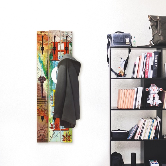 Artland Garderobenpaneel »Buntes Zuhause«