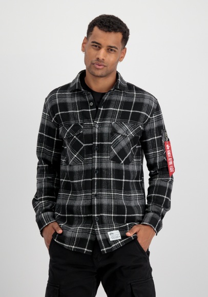Alpha Industries Hemdjacke »ALPHA INDUSTRIES Men - Overshirts Flannel Shirt«