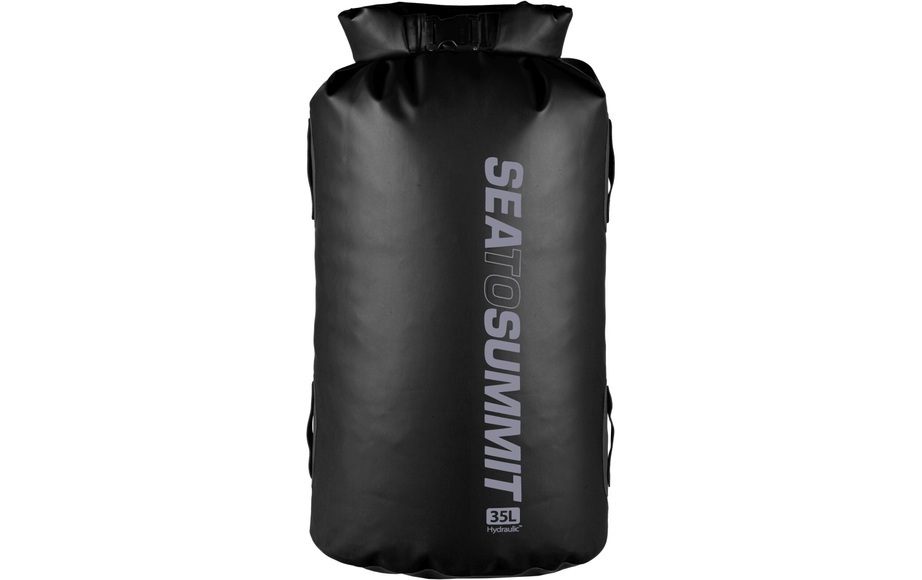 Sea to Summit Hydraulic Dry Pack with Harness 35l black 2019 Wasserdichte Packsäcke